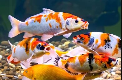 Japanese Koi carp ( Size: 4" ) Pre-Order Based